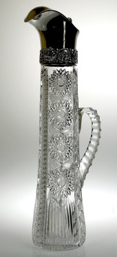 STRAUS PRIMROSE CUT GLASS MAGN