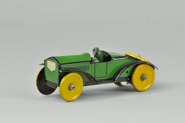 STRAUSS GREEN RACER Lithographed