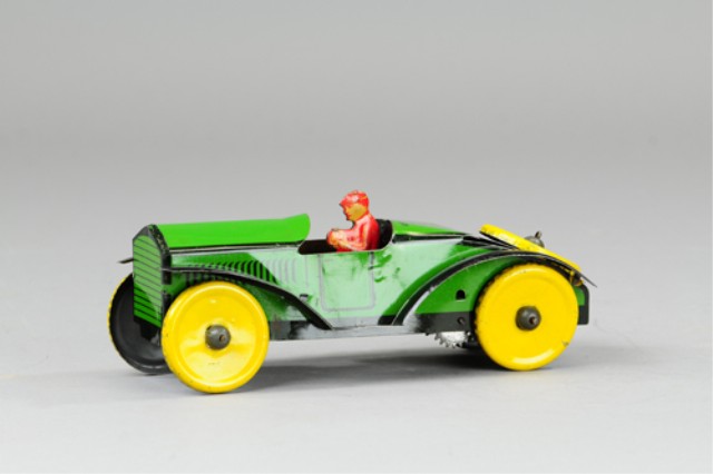 STRAUSS GREEN RACER Lithographed