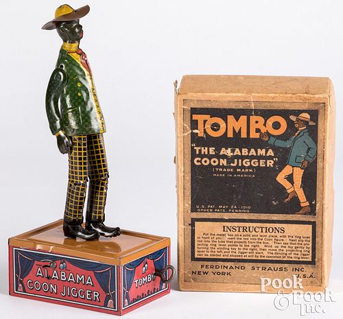 STRAUSS LITHOGRAPHED TIN WIND-UP