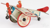 STRAUSS TIN LITHOGRAPH WIND-UP