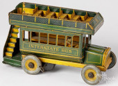 STRAUSS TIN LITHOGRAPH WIND-UP