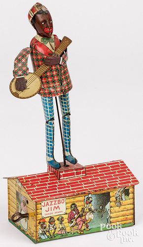 STRAUSS TIN LITHOGRAPH WIND-UP