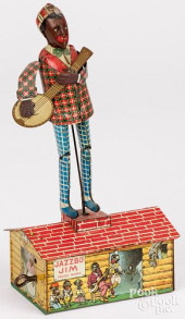 STRAUSS TIN LITHOGRAPH WIND-UP