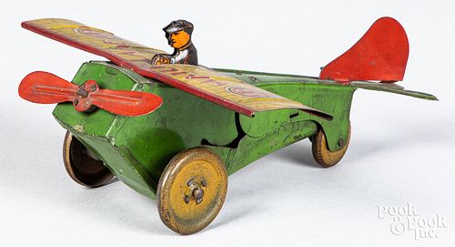 STRAUSS TIN LITHOGRAPH WIND-UP