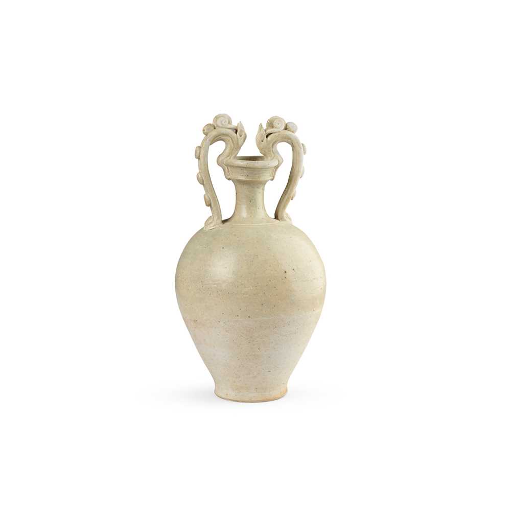 STRAW-GLAZED POTTERY AMPHORA TANG