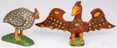 STRAWSER, CARVED AND PAINTED E