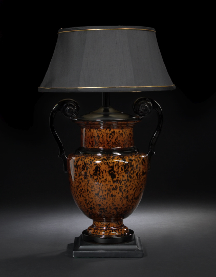 Striking French Russet and Black