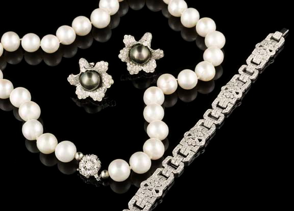 Striking Pair of Eighteen-Karat