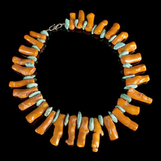 Striking Tibetan Coral and