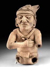 STRIKING VERACRUZ POTTERY TORS