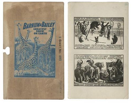 STROBRIDGE LITHOGRAPH CO. CIRCUS