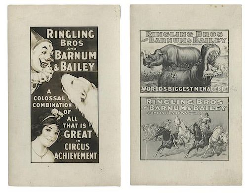 STROBRIDGE LITHOGRAPH CO. CIRCUS