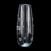 STROMBERG, MODERNIST GLASS VAS