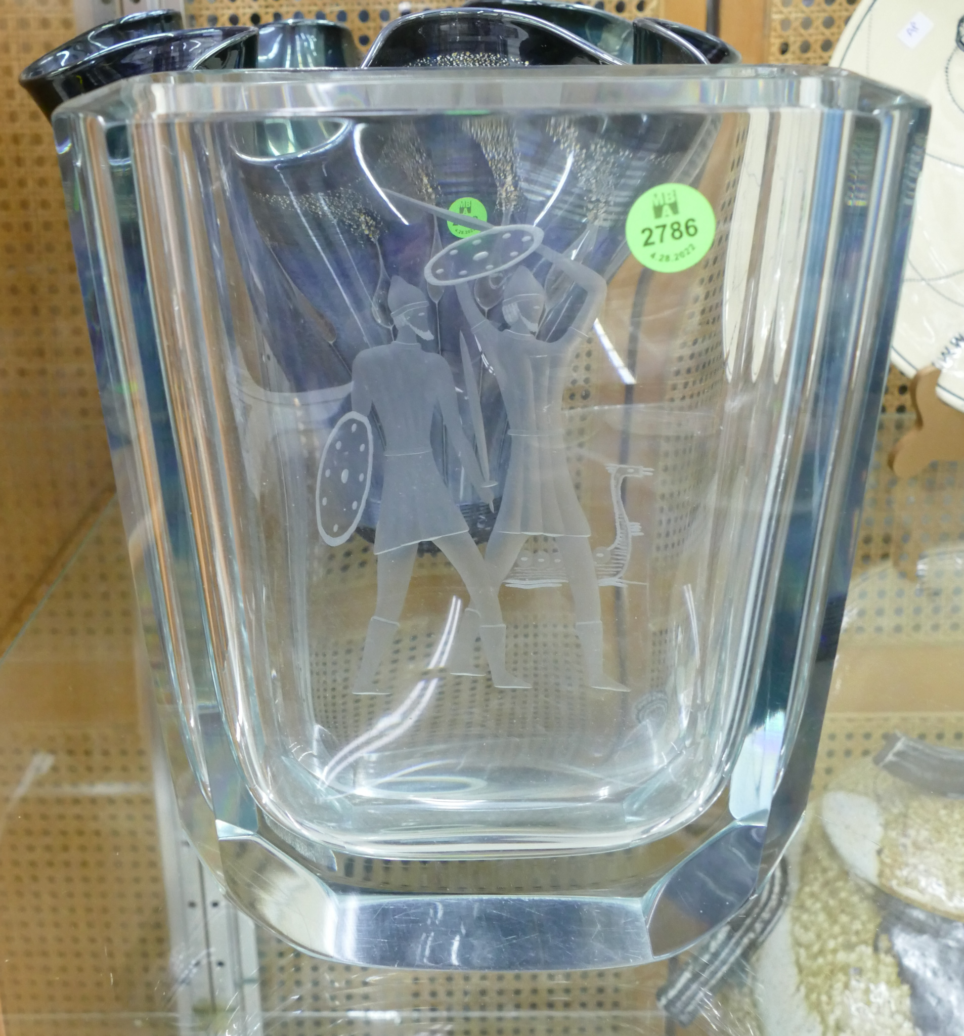 Stromberg Swedish Etched Crystal