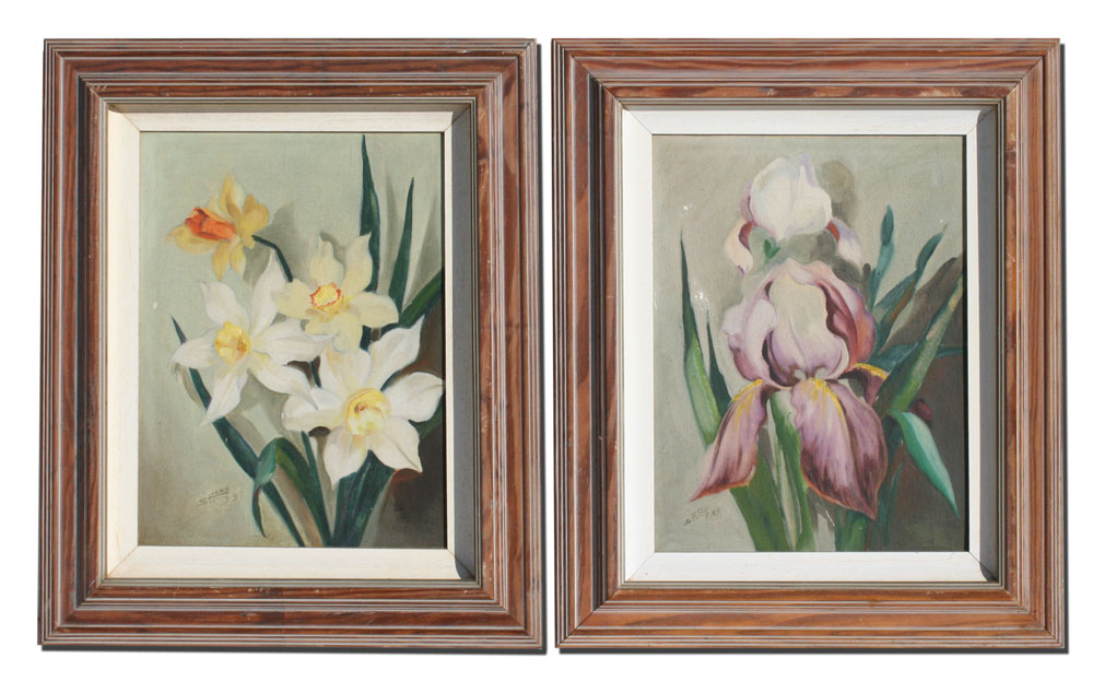 STRY Irene (American 20th C.): Pair