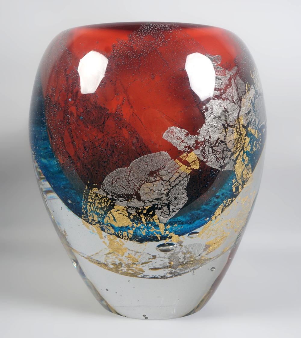STU BRAUNSTEIN STUDIO ART GLASS