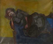 STUART CARSON EDIE CUBIST FIGU
