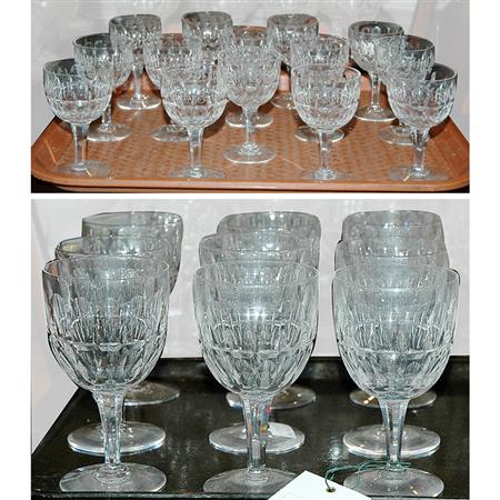 Stuart Cut Glass Table Service 	 