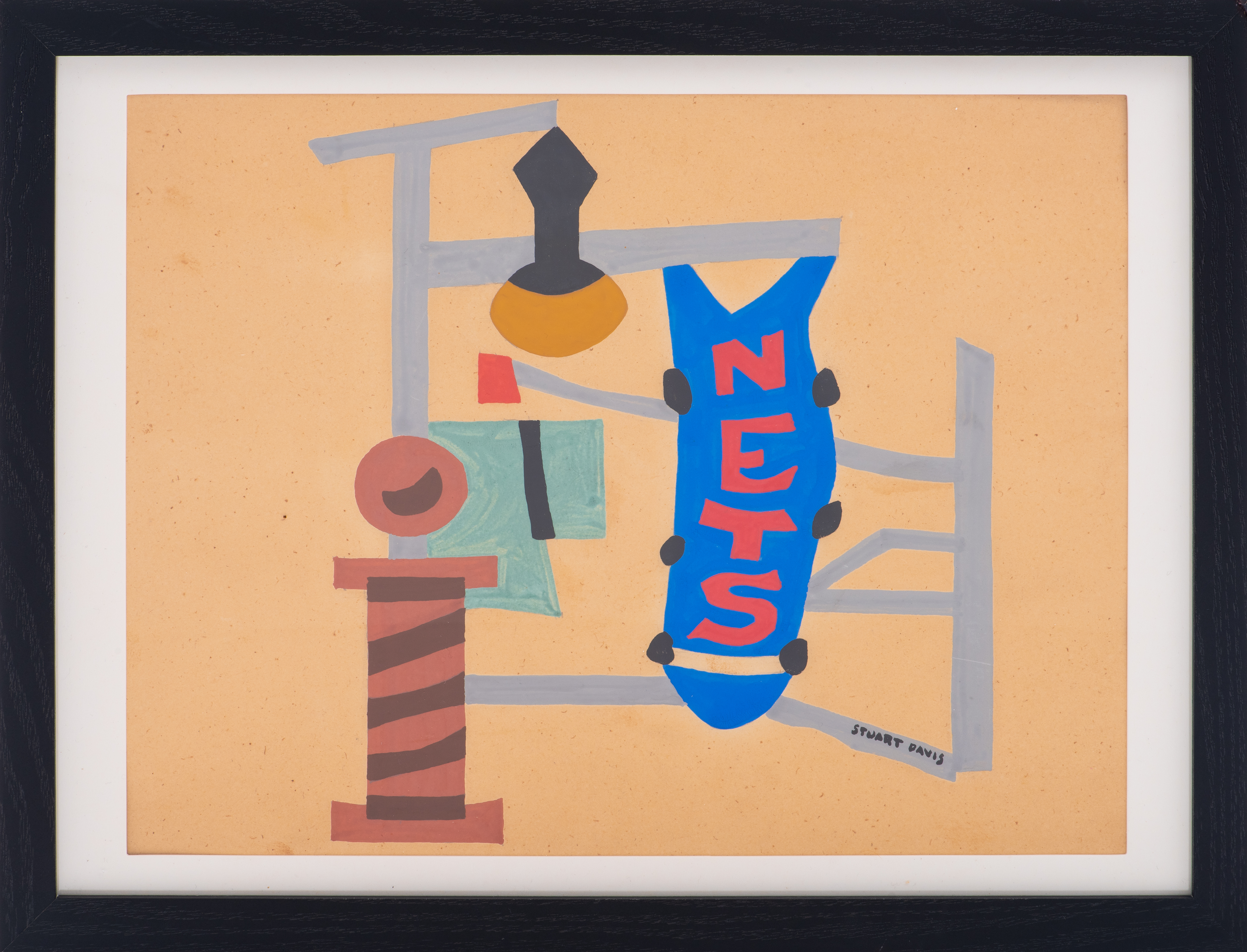 STUART DAVIS "STREET SIGNS"
