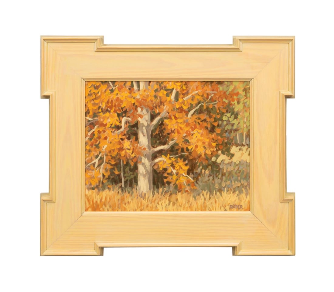 STUART ROPER SIGNED LANDSCAPE OIL