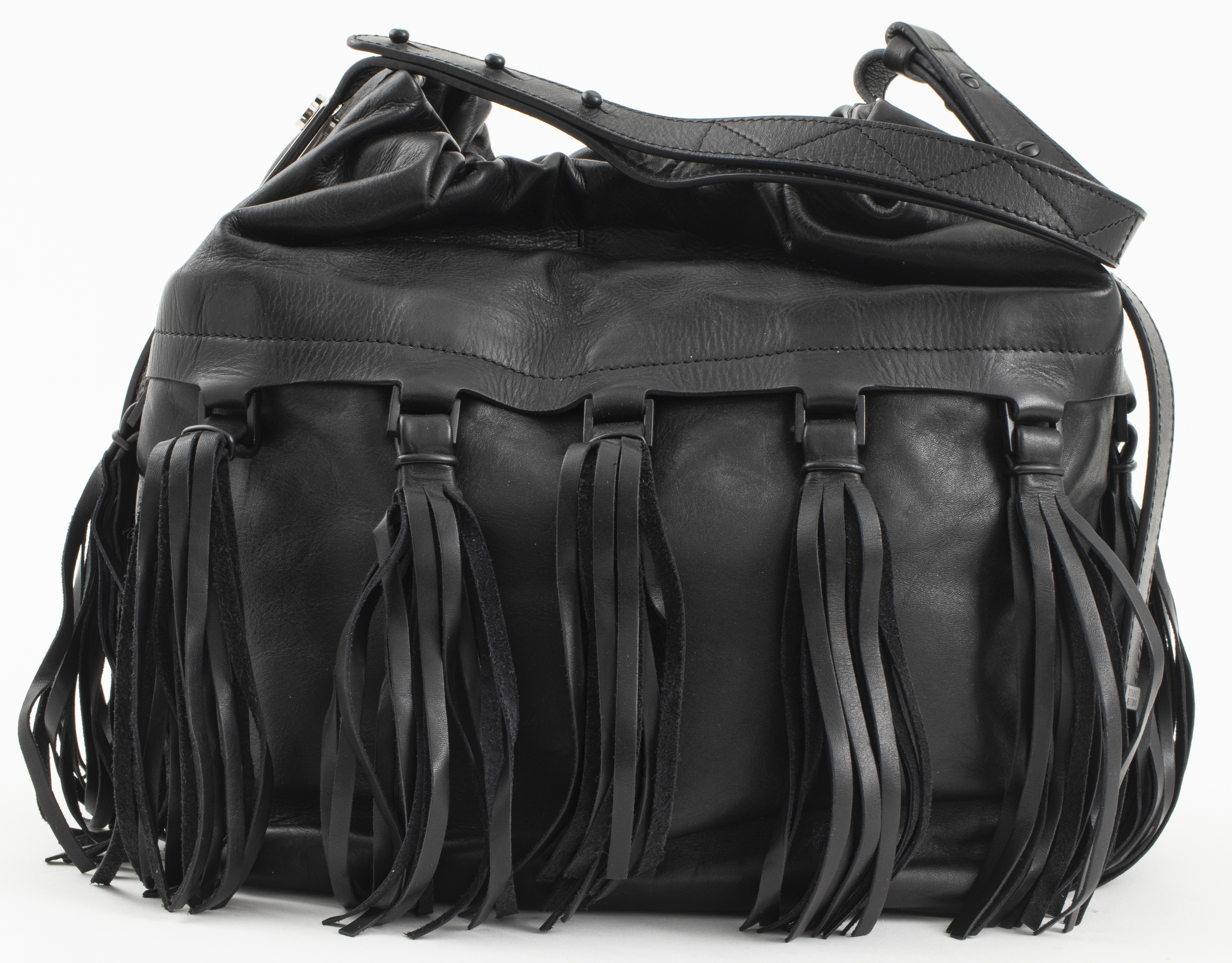 STUART WEITZMAN BLACK LEATHER