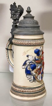Student jug stein, "Ripuaria s