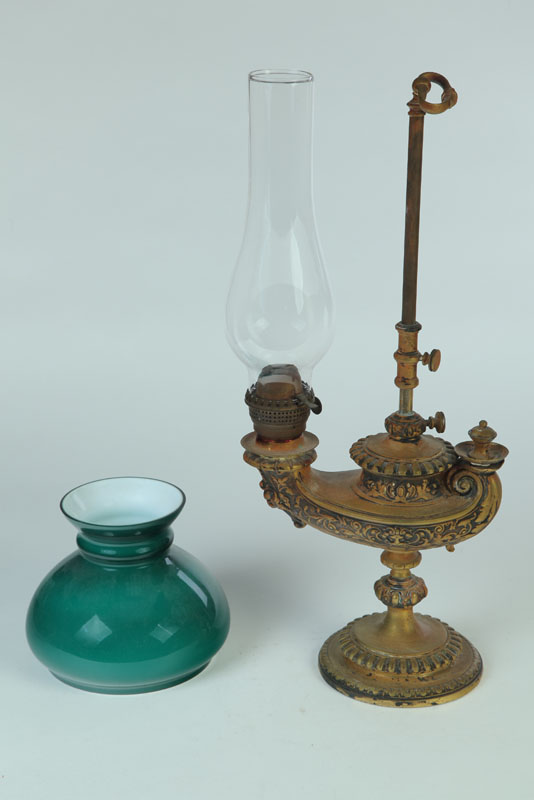 STUDENT LAMP.  Probably Germany 