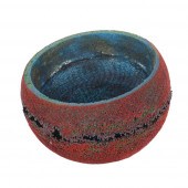 STUDIO ART GLASS ORGANIC BOWL