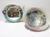 STUDIO ART POTTERY MIRROR & LA