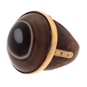 STUDIO BANDED AGATE, WOOD, BRA