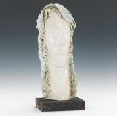 Studio Ceramic Mask Inscribed