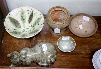 Studio Pottery, a stoneware
