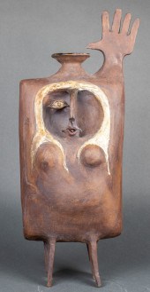 STUDIO POTTERY LARGE WHIMSICAL