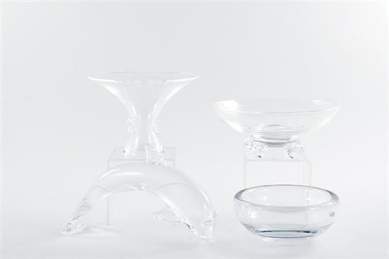 Stueben crystal bowls and