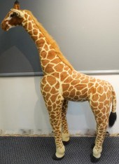 STUFFED ANIMAL GIRAFFE, H: 68