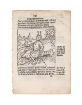 STULTIFERA NAVIS WOODCUT ON LE