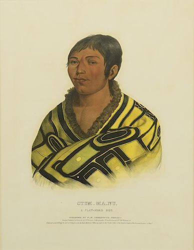 "STUM-MA-NU", COLOR LITHOGRAPH,