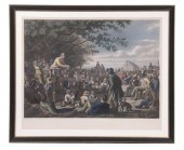 "STUMP SPEAKING" ENGRAVED BY A