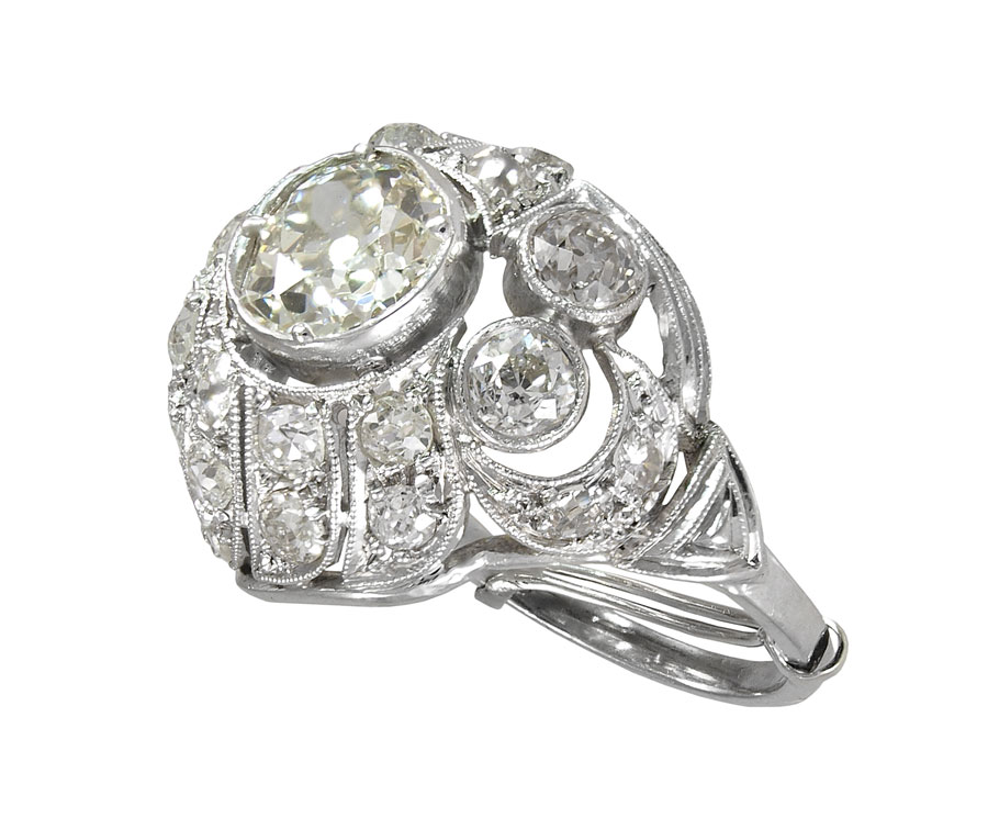 STUNNING PLATINUM 3.45 CTW