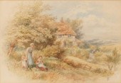 Style of Birket Foster (1825-1
