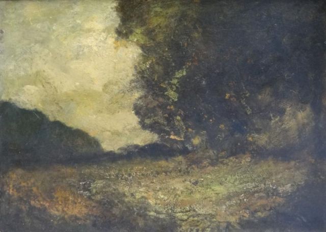 Style of BLAKELOCK. Oil on Canvas