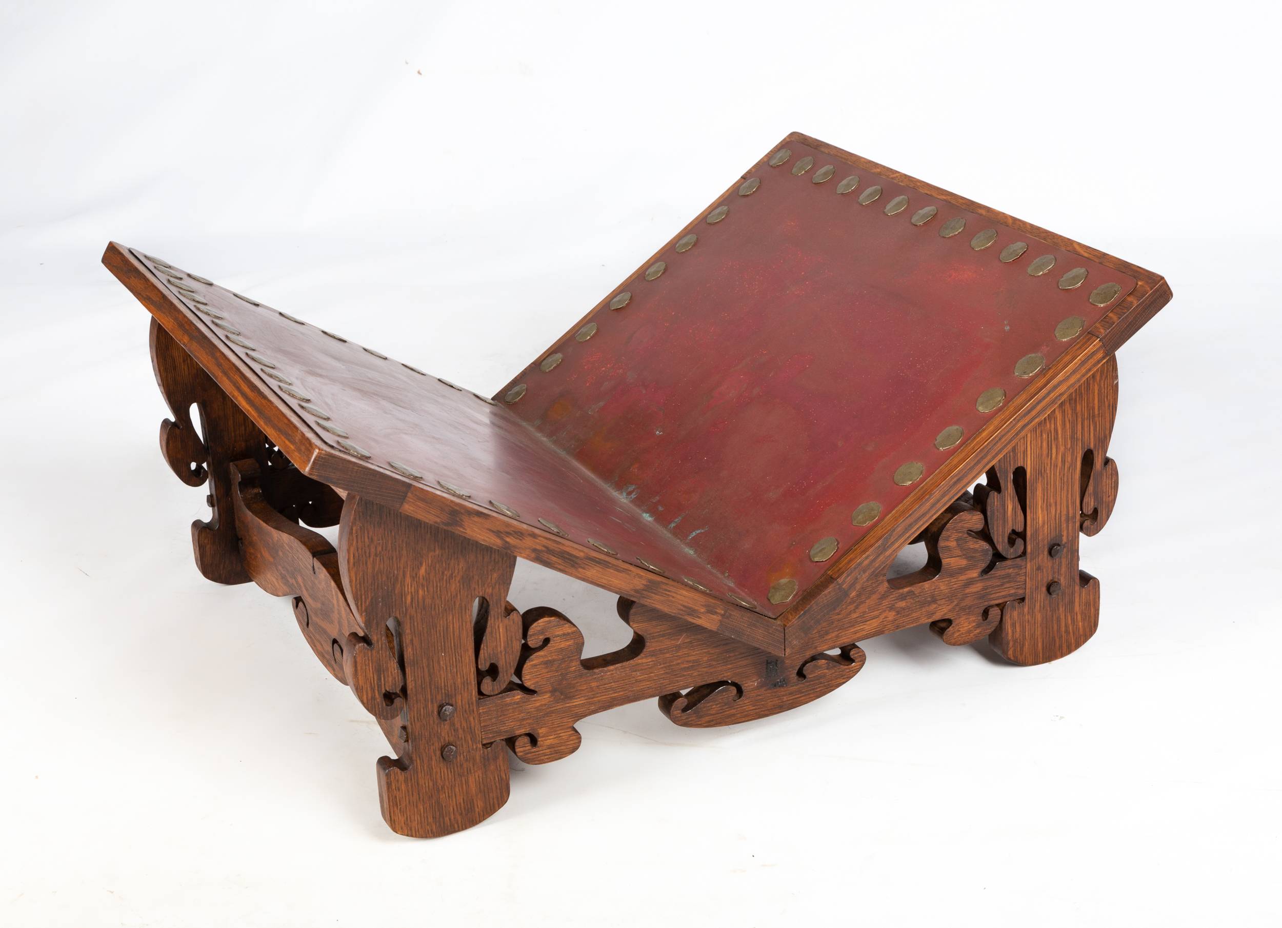 STYLE OF CHARLES ROHLFS, OAK LOG