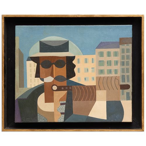 STYLE OF EMILIO PETTORUTI, OIL ON
