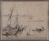 STYLE OF GIACOMO GUARDI, ITALI