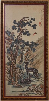 STYLE OF MA YUANYU, DEER IN LA