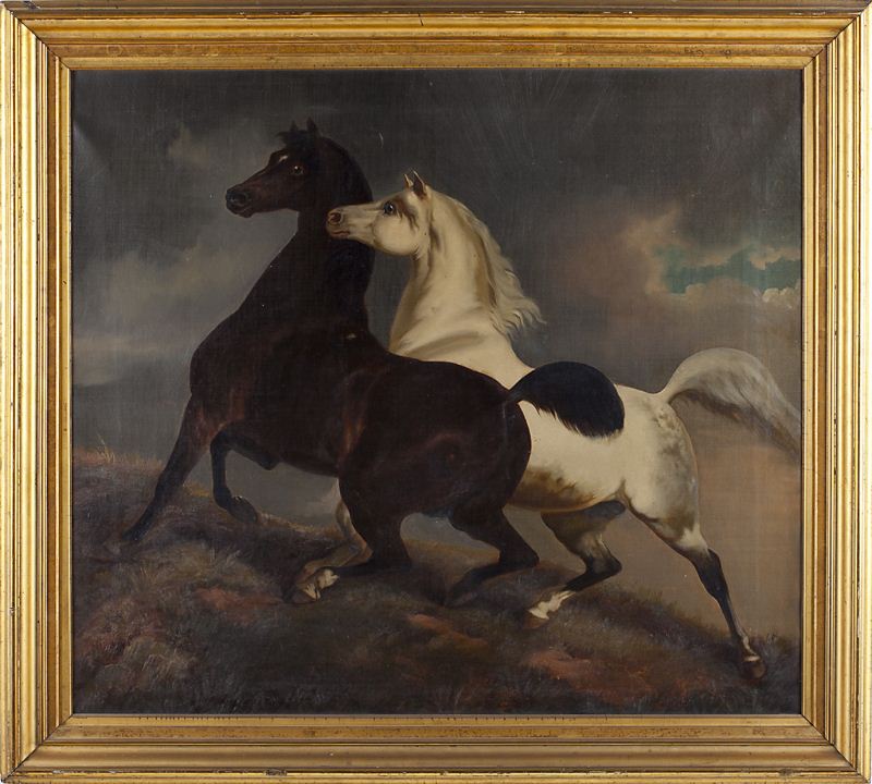 style of Rosa Bonheur (19th c.) Two