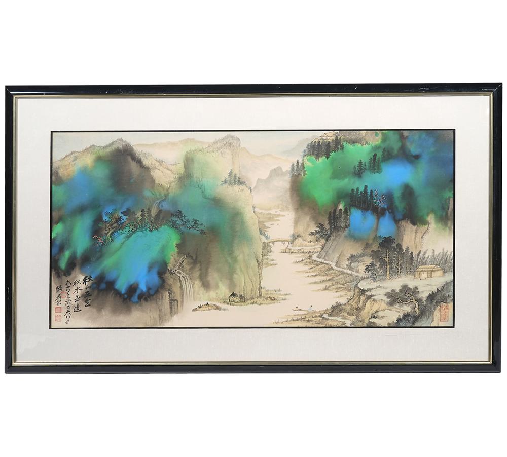 STYLE OF ZHANG DAQIAN CHINESE INK &