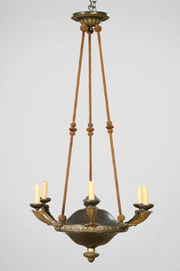 Stylish French Brass-Mounted