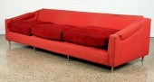 STYLISH UPHOLSTERED SOFA BRONZ